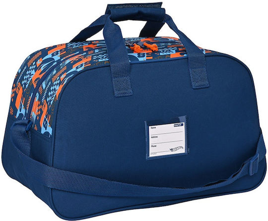 Safta Hot Wheels Speed Club Sack Voyage Blue Fabric L40xW24xH23cm