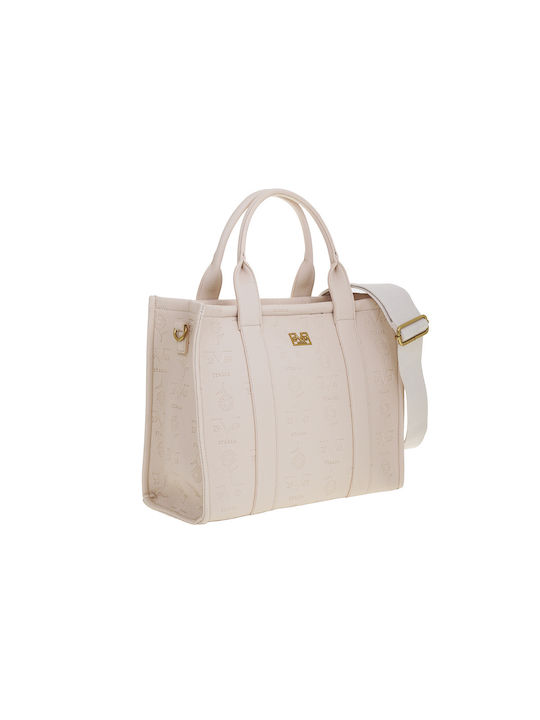 19V69 Women's Bag Tote Hand Beige