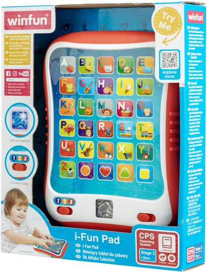 Winfun Baby-Laptop-Tablet mit Musik, Licht und Geräuschen für 12++ Monate