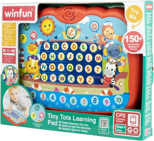 Winfun Baby Laptop-Tablet Educational with Music and Sounds for 24++ Months