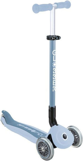 Globber Kids Foldable Scooter Go.Up Active Eco 3-Wheel with Seat for 15 Months Blueberry