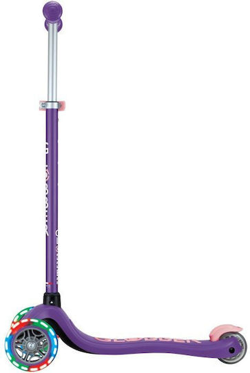 Globber Scuter Copii Pliabil Primo Plus 3 Roți Pentru 3+ Ani Violet