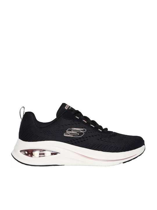 Skechers Skech-air Γυναικεία Sneakers Μαύρα