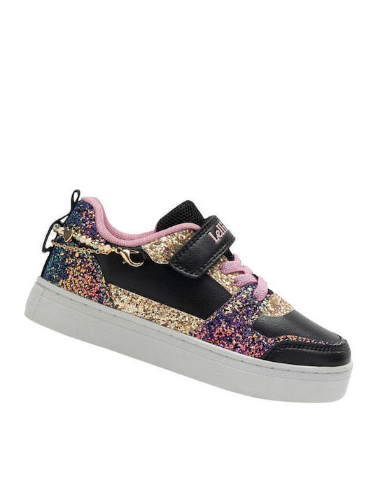 Gioiello Kids Sneakers with Scratch Black