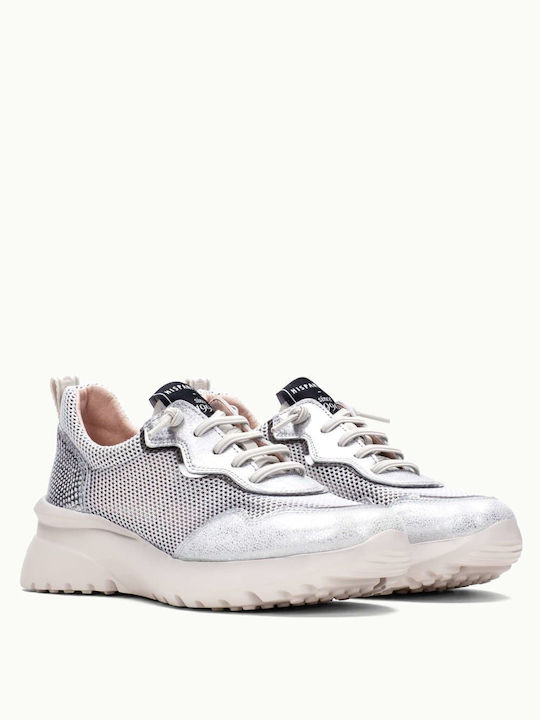 Hispanitas Polinesia Γυναικεία Sneakers Ασημί