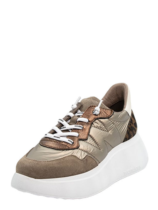 Wonders Sneakers Taupe A-3610