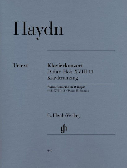 G. Henle Verlag Haydn Παρτιτούρα για Πιάνο / Ορχήστρα