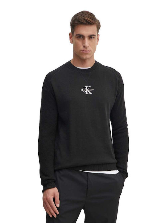 Calvin Klein Monologo Pullover BLACK