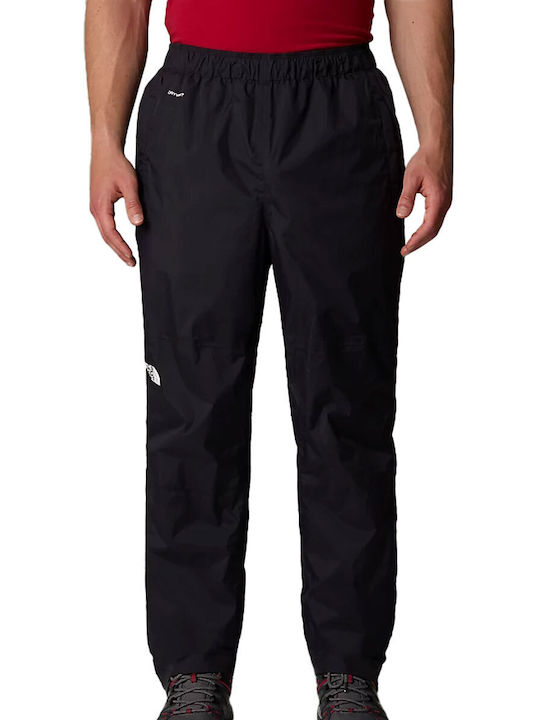 The North Face Antora Rain Trousers Ανδρικό Μακρύ Παντελόνι Πεζοπορίας Μαύρο