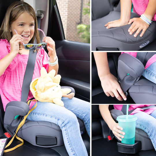 Graco Max Καθισματάκι Αυτοκινήτου Booster i-Size με Isofix Iron