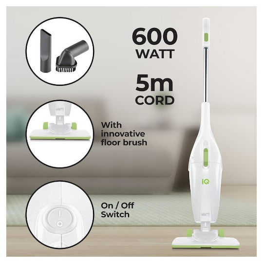 IQ Прахосмукачка 2 в 1 Stick & Ръчна Бяла VC-920