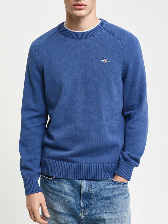 Gant Herren Langarm-Pullover Blue