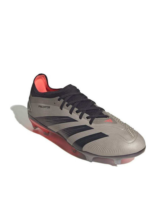 adidas Predator Pro Ποδοσφαιρικά Παπούτσια με Τάπες FG Ασημί