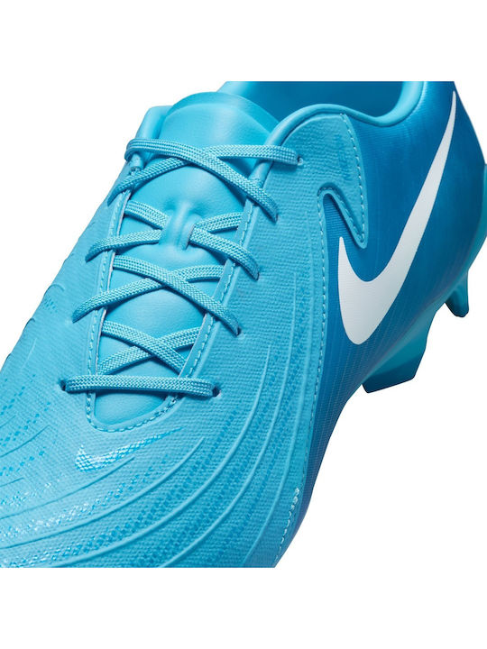 Nike Phantom GX 2 Academy Football Shoes with Cleats Blue