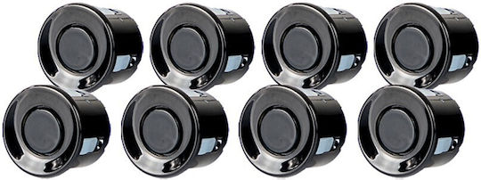 M-Tech Car Parking System Back with Screen and 8 Sensors 21.5mm in Black Color