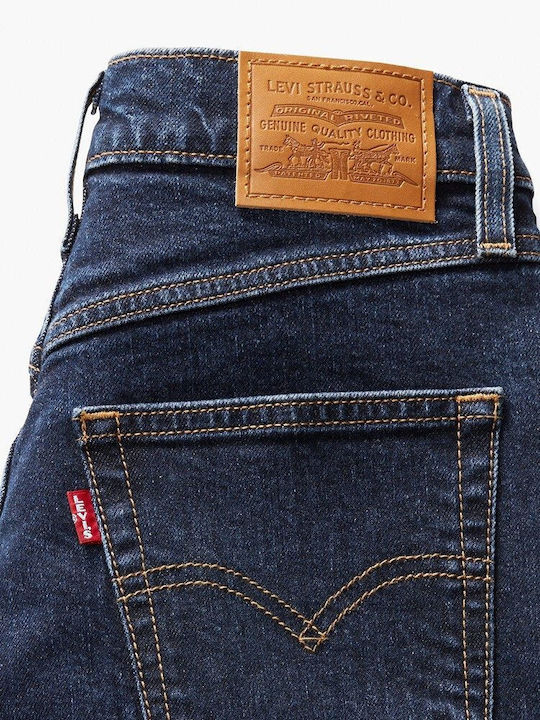 80s Mom Damenjeans in Mom-Passform Med Indigo