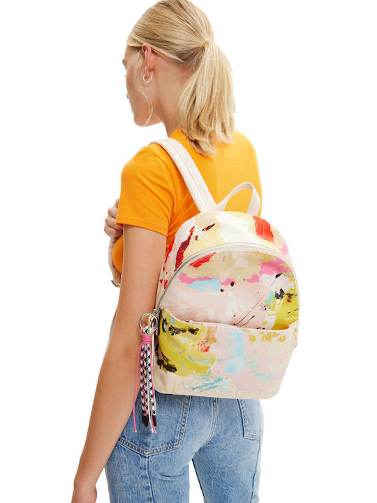 Desigual Manchas Mombasa Mini Damen Tasche Rucksack Mehrfarbig