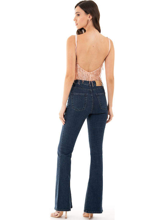 Strapless Bodysuit Pink