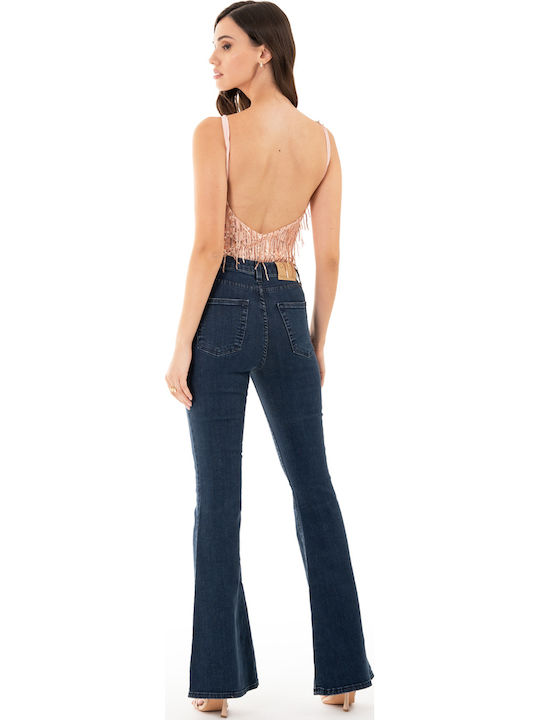 Strapless Bodysuit Pink