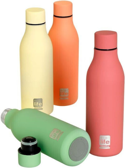 Ecolife Bottle Thermos Stainless Steel BPA Free 550ml Coral Reef Ecolife