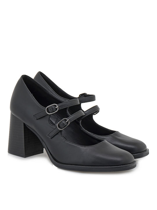 Exe Pumps mit mittelhohem Absatz Schwarz