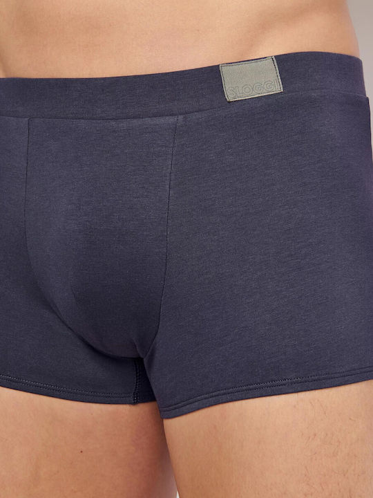 Go Natural Hipster Ανδρικά Μποξεράκια Μωβ/λεβάντα 2Pack