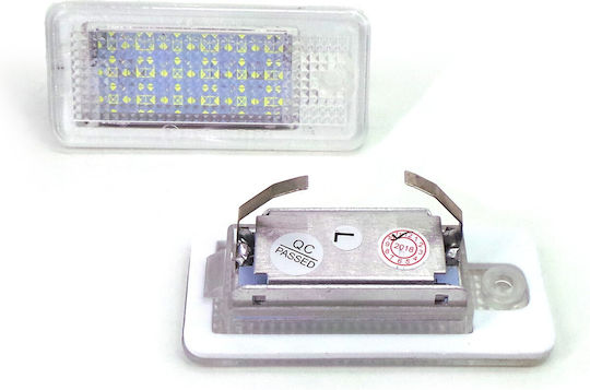 Audi 2x Led License Plate Lights Canbus 2x 250lm