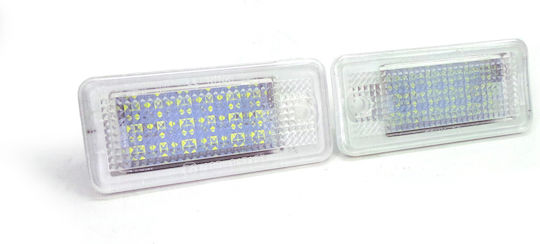 Audi 2x Led License Plate Lights Canbus 2x 250lm