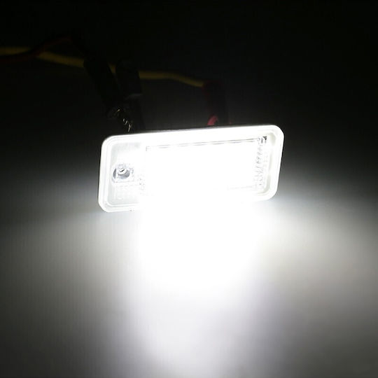 Audi 2x Led License Plate Lights Canbus 2x 250lm