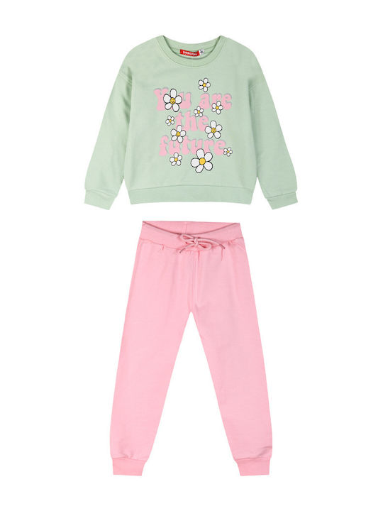 Energiers Kids Sweatpants Set Strawberry