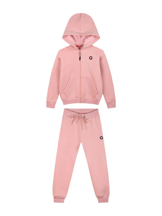 Energiers Kids Sweatpants Set Dusty Pink