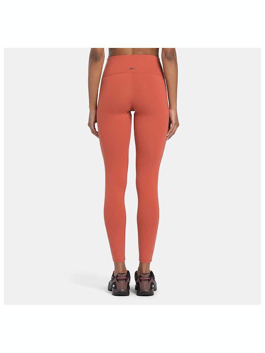 Reebok Women's Training Legging High Waisted Brick Red