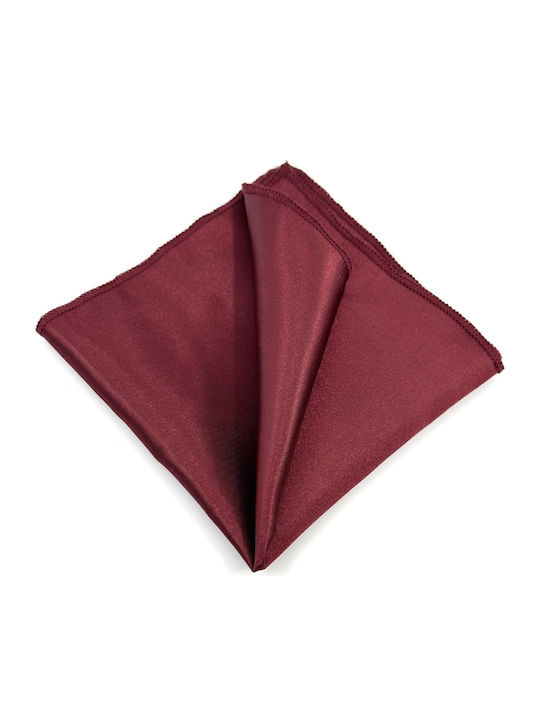 Legend Accessories Σετ Ανδρικής Γραβάτας Μονόχρωμη σε Μπορντό Χρώμα