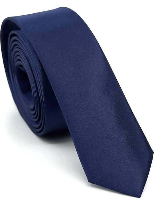 Legend Accessories Herren Krawatten Set Monochrom in Blau Farbe