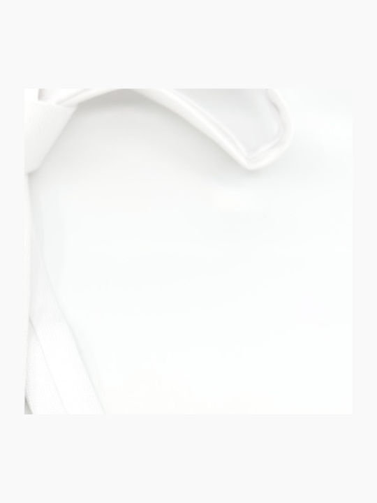 Legend Accessories Σετ Ανδρικής Γραβάτας Μονόχρωμη σε Λευκό Χρώμα