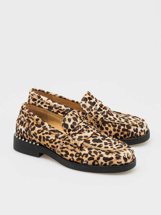 Combo Γυναικεία Loafers σε Καφέ Χρώμα
