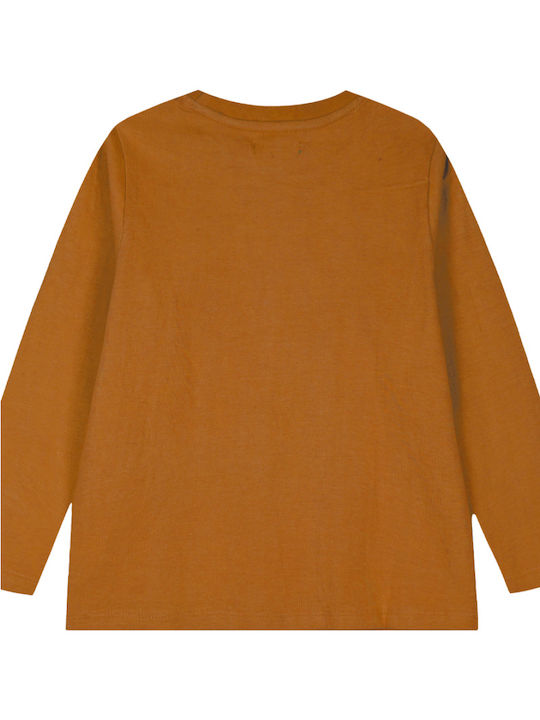 Energiers Kids Blouse Long Sleeve Coffee