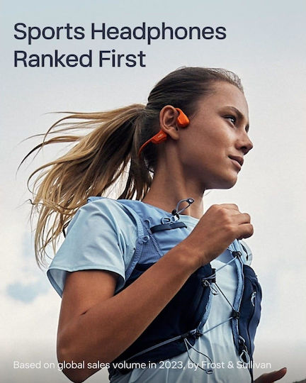 Shokz OpenRun Pro 2 Knochenleitung Bluetooth-Freisprecheinrichtung Kopfhörer mit Schweißresistenz Orange