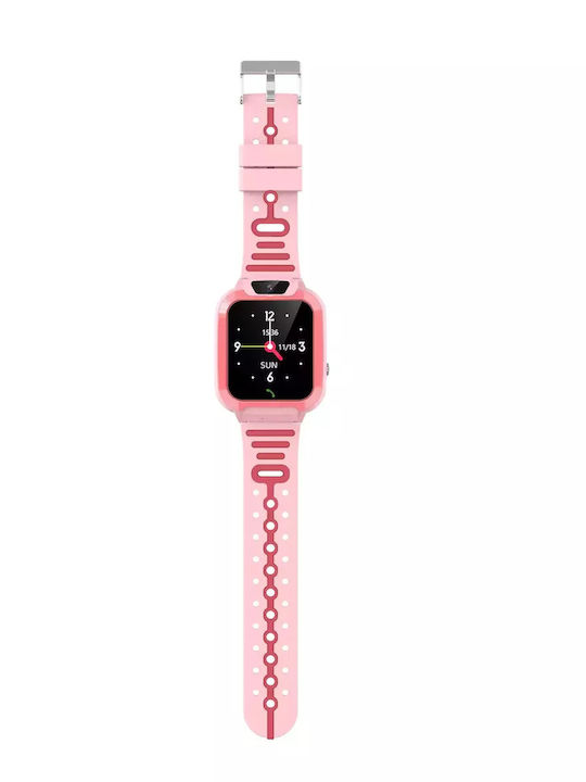 Nubi Kinder-Smartwatch 4G Mit Kamera Rosa