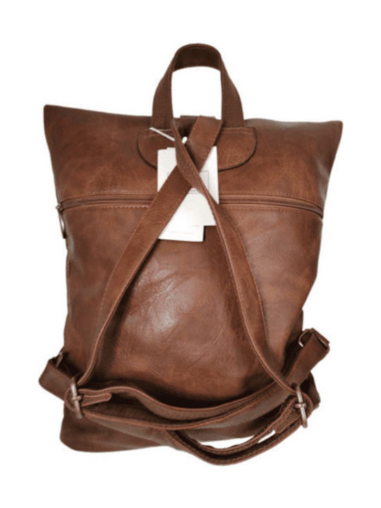 Paolo Bags Rucksack Braun