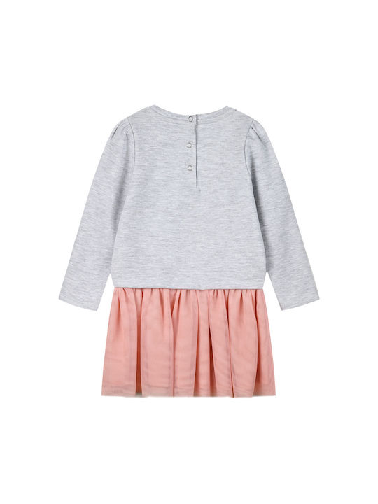 Energiers Sweatshirt Kids Dress Long Sleeve Pink