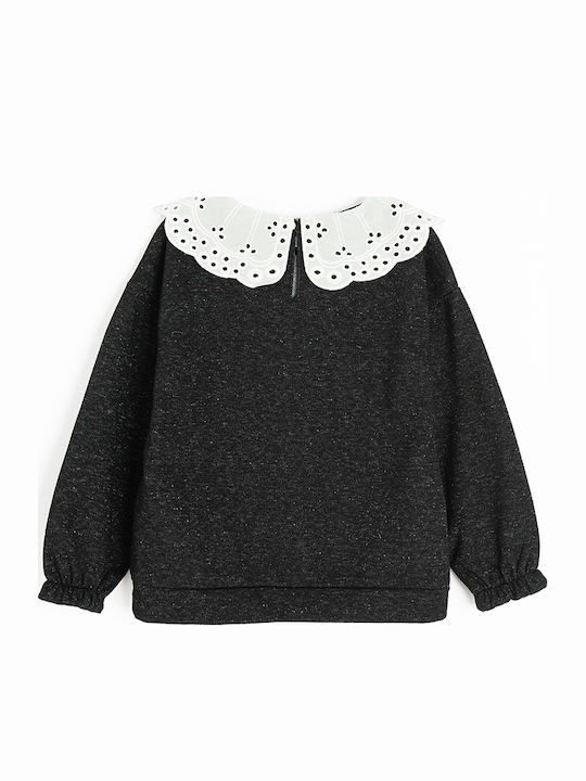 Детски Суичър Black