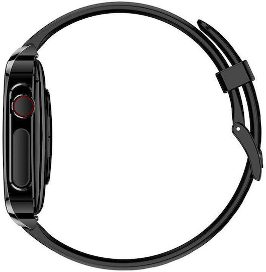 BlitzWolf BW-HL6 54мм Смартчасовник с Пулсомер (Black Silicone)