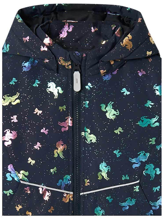 Kids' Casual Jacket with Hood Dark sapphire