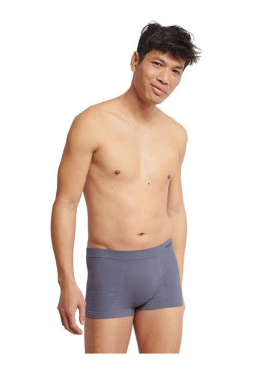 Sloggi Herren Boxershorts Black/Grey 2Packung