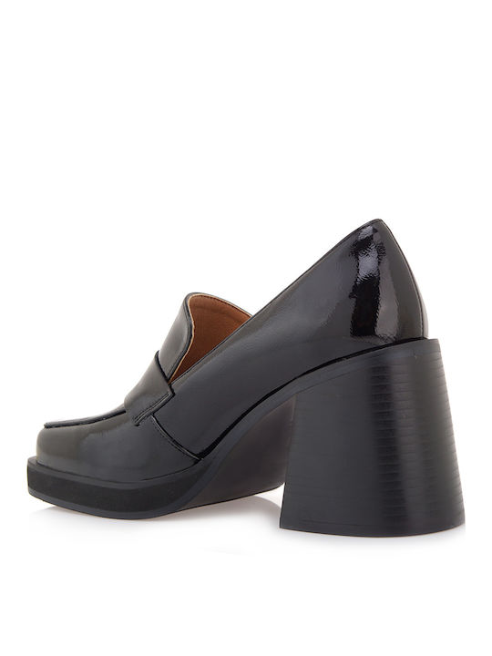Patent Leather Black High Heels
