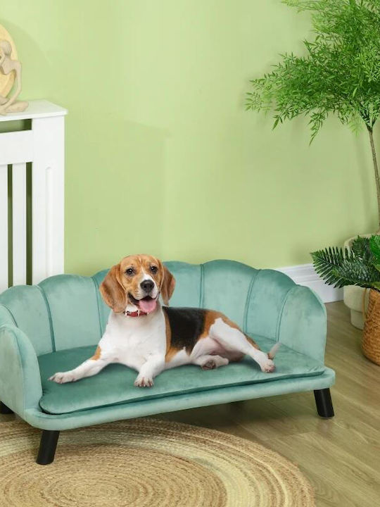 Sofa Dog Bed Green 98.5x60.5cm.