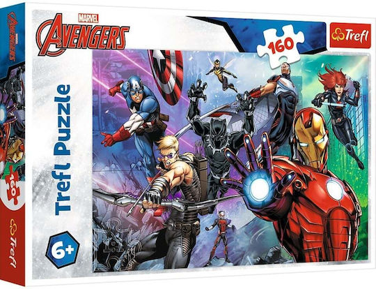 Trefl Puzzle 160 Disney Marvel Helden in Aktion Avengers