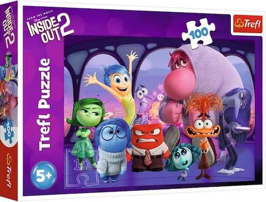 Trefl Puzzle 100 Disney Inside Out 2 Lumea Minunată