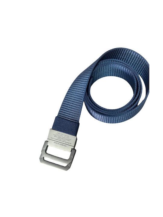 Senior Men's Webbing Belt Wide Belt Blue